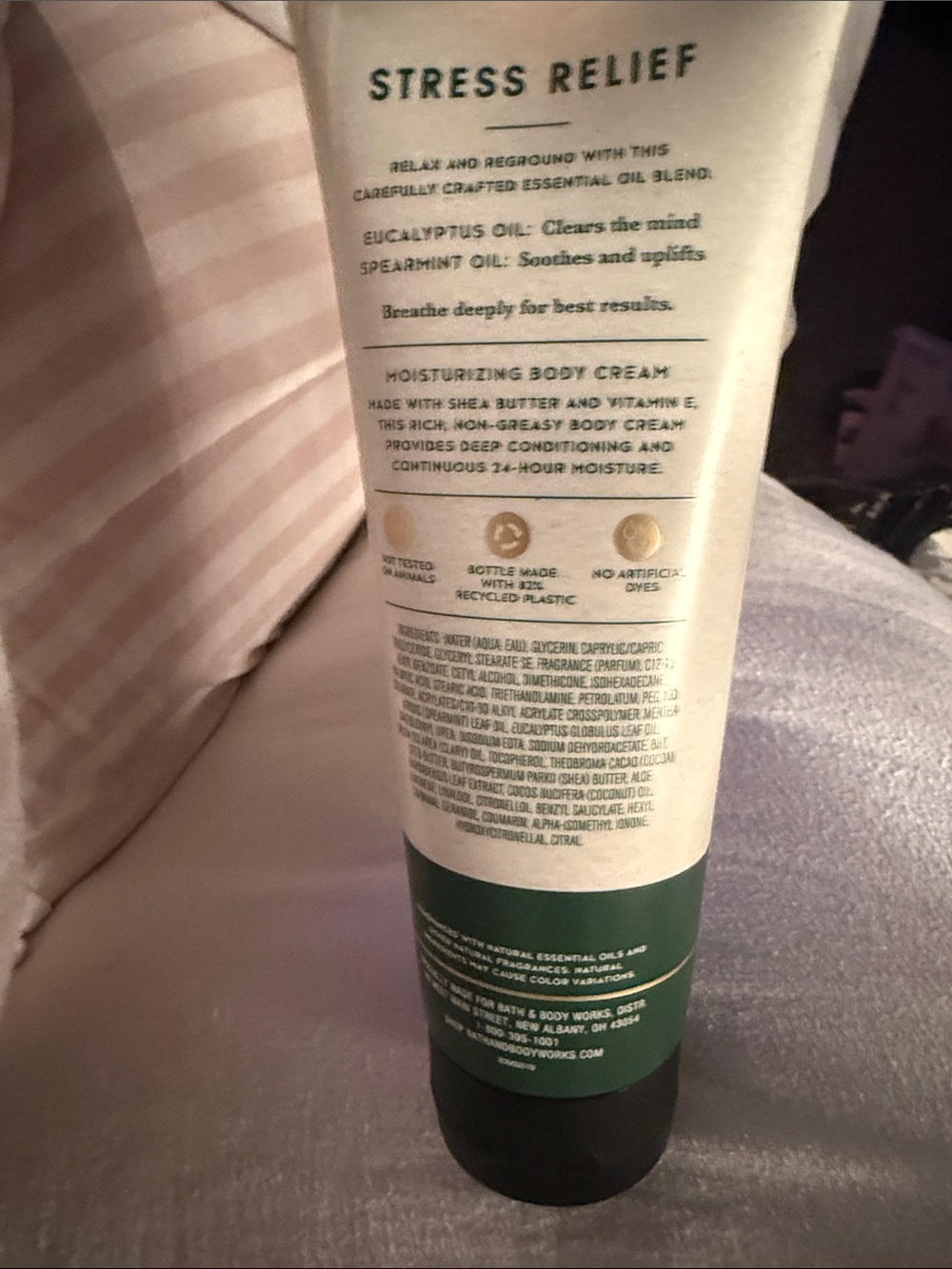 Bath & Body Works Finery Body Mist & Aromatherapy Creams — Pink, Green, Gray - Picture 3 of 8